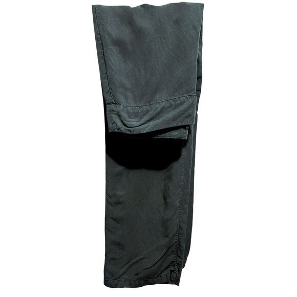 Eileen Fisher Sz 14 Lyocell & Linen Blend Straight Leg Pants Slacks Trousers - Picture 3 of 6